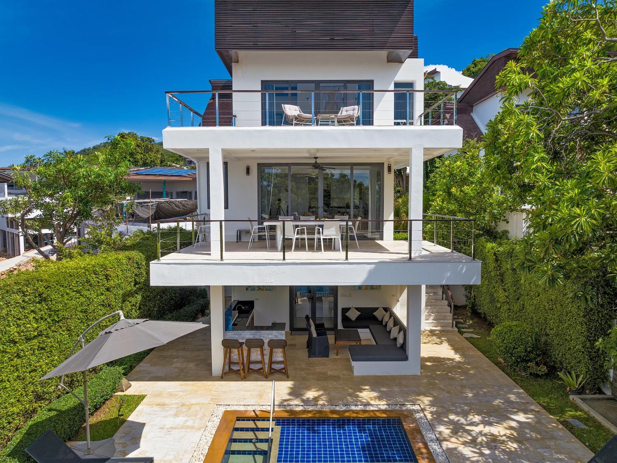 3 Bedroom Luxury 5 Star Seaview Villa Esprit Sdv087-By Samui Dream Villas Bang Rak Beach  Zewnętrze zdjęcie